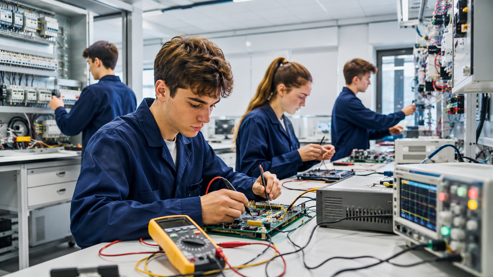 Elektrik Elektronik Teknolojisi atölyesi