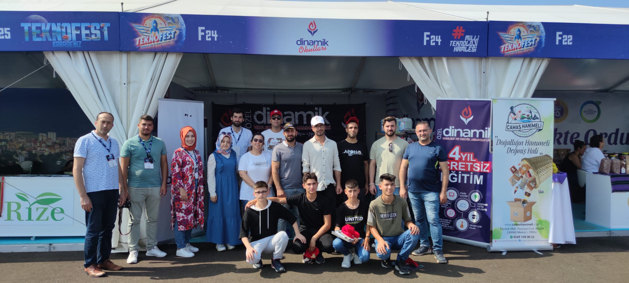 Dinamik Okulları öğrenci etkinliği