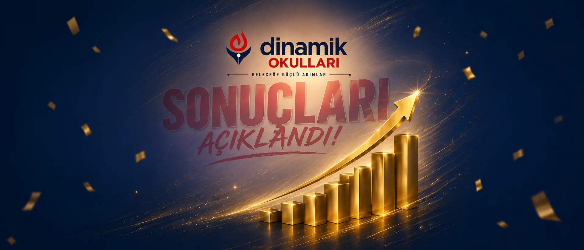 2026 LGS yerleştirme sonuçlarının açıklanmasıyla birlikte öğrencilerimizin uzun süredir devam eden emek ve heyecan dolu bekleyişi sona erdi.  Sınava hazırlık sürecinde büyük bir özveriyle çalışan, hedefleri doğrultusunda azimle ilerleyen tüm öğrencilerimizi gönülden tebrik ediyoruz. Elde edilen her sonuç; düzenli çalışmanın, doğru yönlendirmenin, aile desteğinin ve öğretmenlerimizin özverili çalışmalarının bir ürünüdür.  Dinamik Okulları olarak öğrencilerimizin yalnızca akademik başarılarına değ