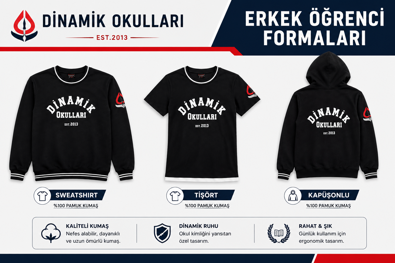 Erkek Öğrenci Kıyafeti