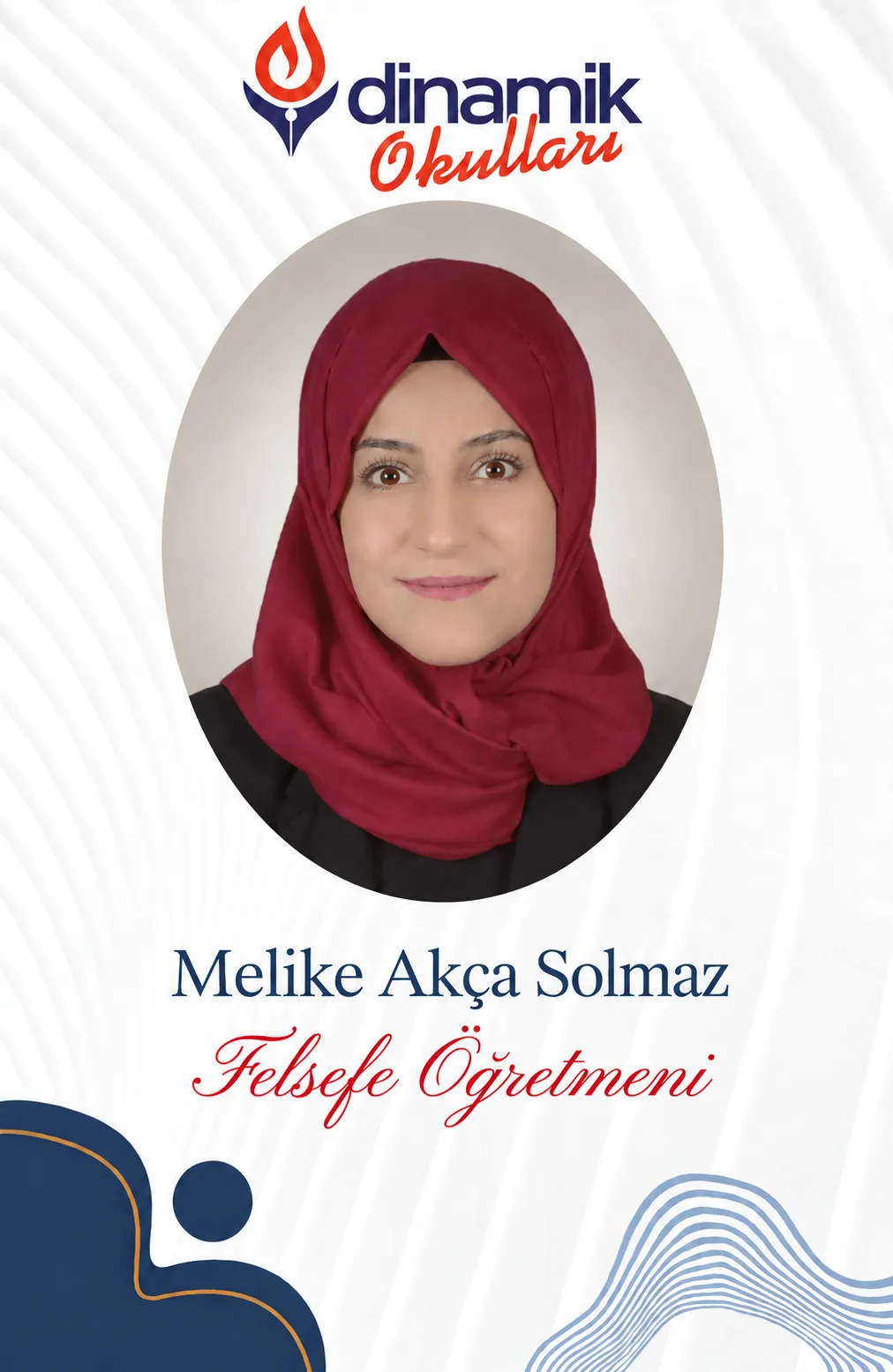 MELİKE AKÇA SOLMAZ - Felsefe Öğretmeni